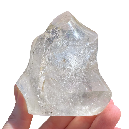 Clear Quartz Flame