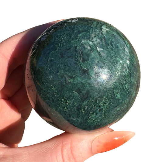 Moss Agate Sphere #64