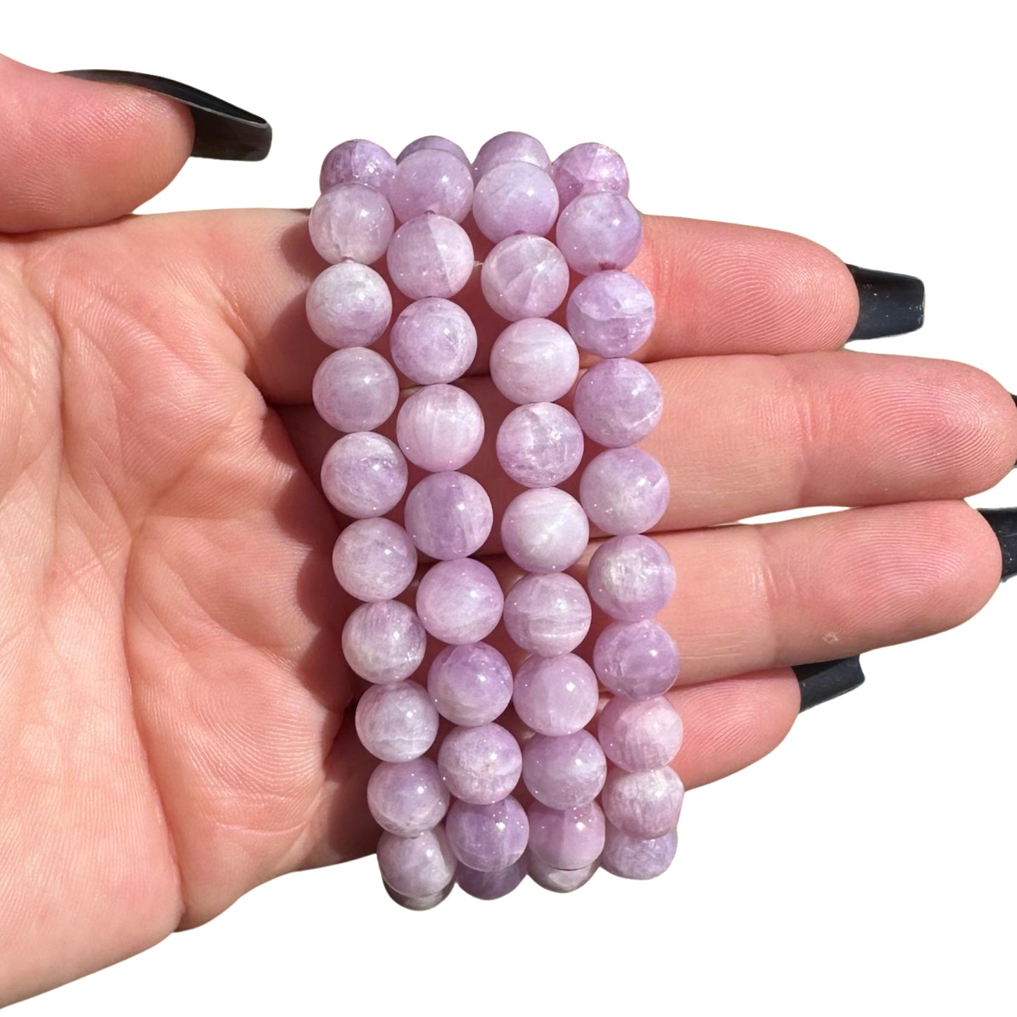 Kunzite Bead Bracelets 8mm