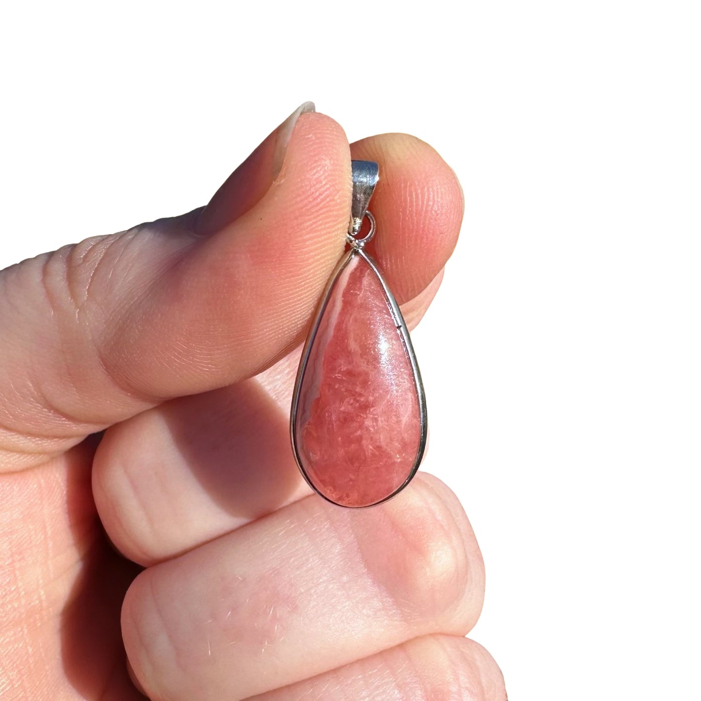 Rhodochrosite Pendant 6