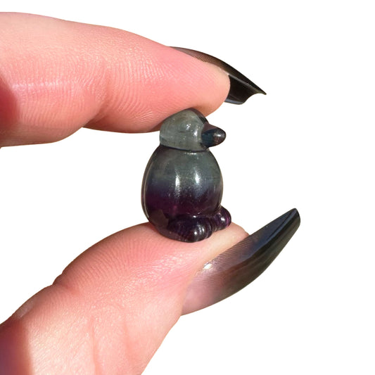 Fluorite Mini Penguin