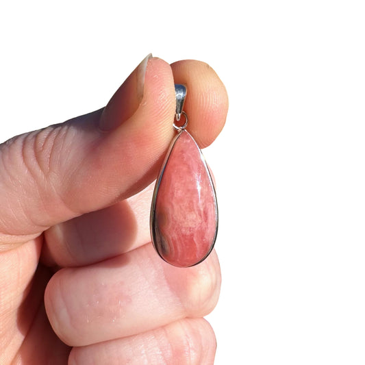 Rhodochrosite Pendant 12