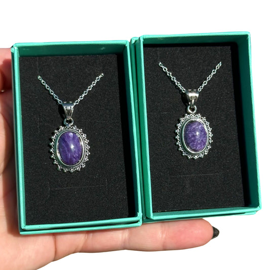 Charoite Necklaces