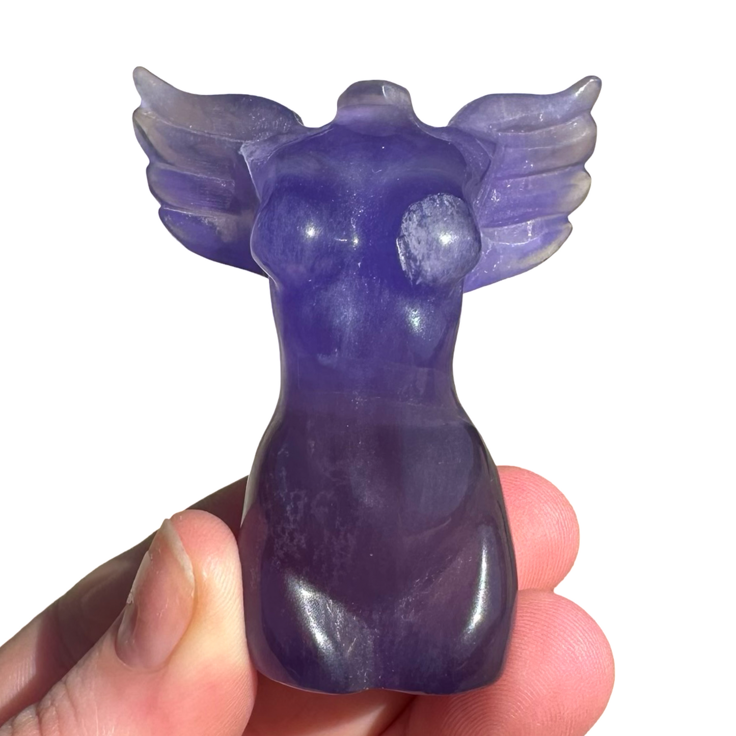 Fluorite Angel Goddess