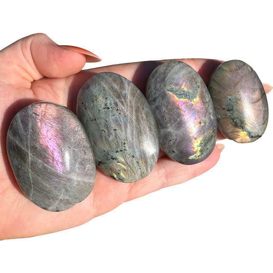 Labradorite Palm Stones