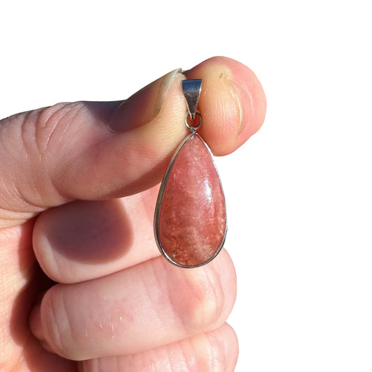 Rhodochrosite Pendant 23