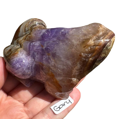 Amethyst x Agate Frog Gary